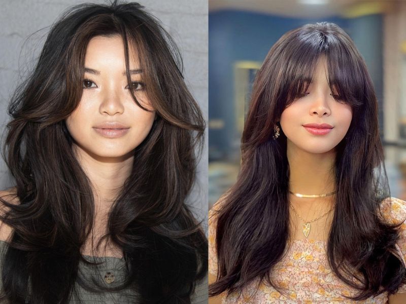 Butterfly Cut – Tóc cánh bướm layer