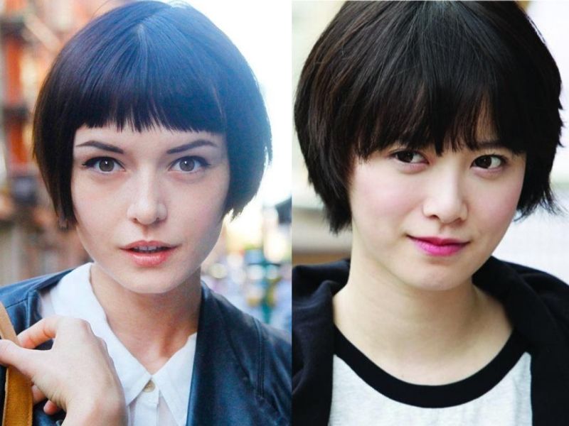 Lựa chọn kiểu tóc tomboy theo dáng mặt