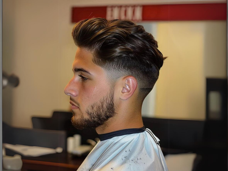 Pompadour Low Fade