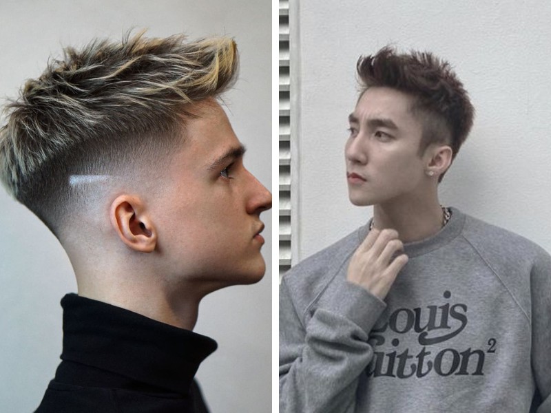 Kiểu tóc Undercut Quiff