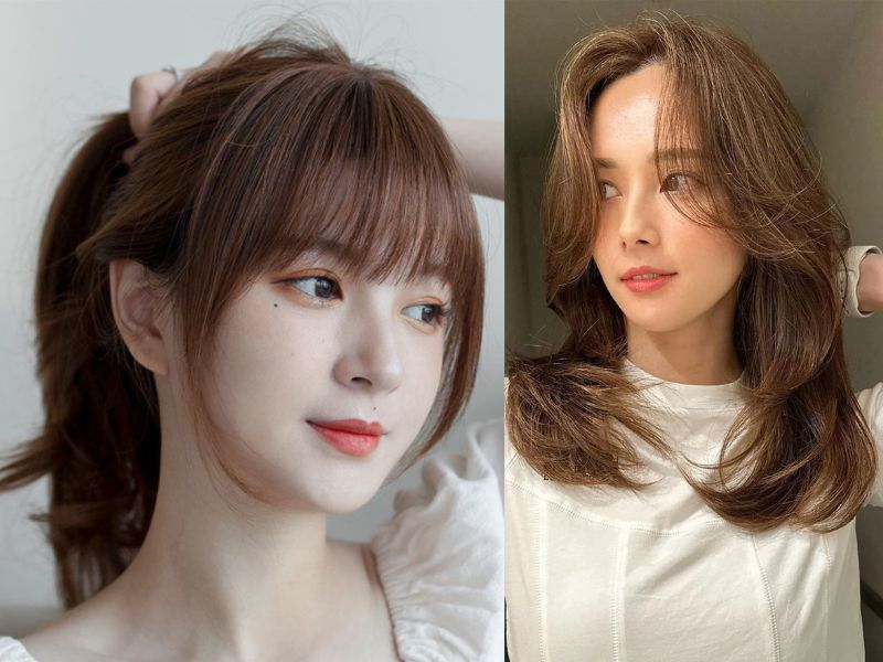 Tiêu chí chọn kiểu tóc cho trán cao nữ