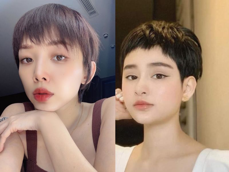 Tóc tém mái ngố
