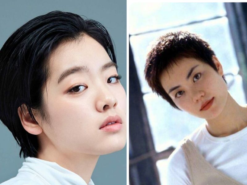 Tóc tomboy không mái