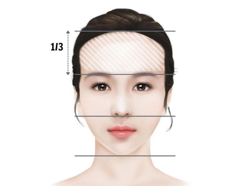 Vì sao cần chọn kiểu tóc phù hợp cho nữ trán cao?