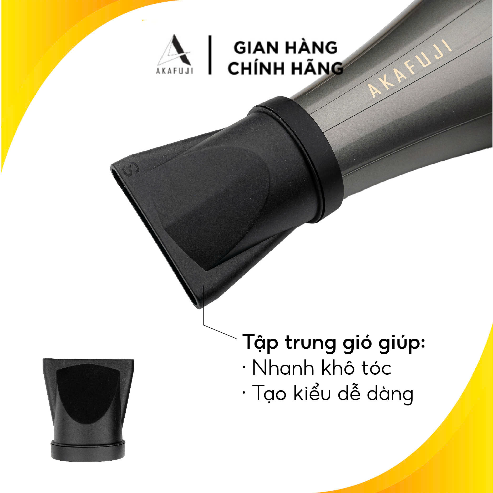 máy sấy tóc giá rẻ akafuji - ảnh 4