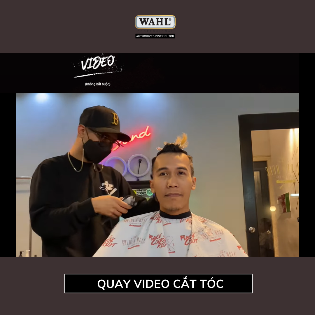 Quay video cắt tóc