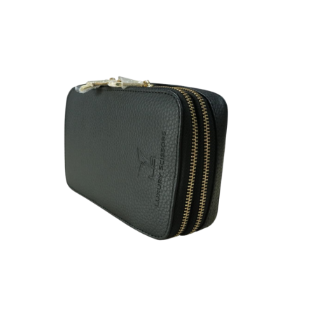 Ví da 2 đường khóa