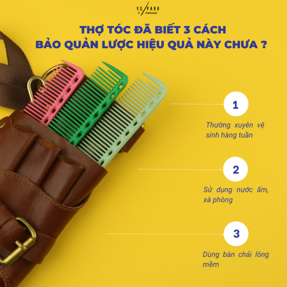 3 cách bảo quản lược cắt tóc hiệu quả 3 cách bảo quản lược cắt tóc hiệu quả