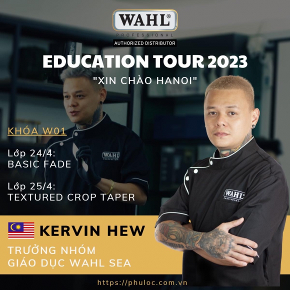 Bật mí về người dẫn dắt khóa đào tạo WAHL Education tại Hà Nội Bật mí về người dẫn dắt khóa đào tạo WAHL Education tại Hà Nội