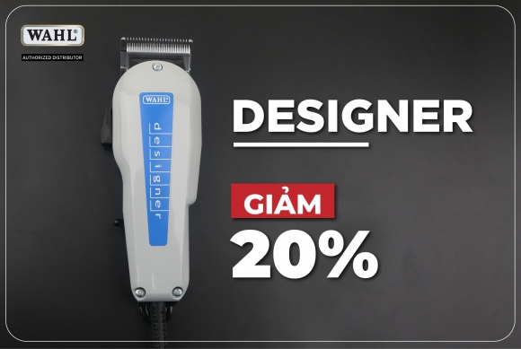 Giảm 20% khi mua tông đơ WAHL Designer tại Phú Lộc INT Giảm 20% khi mua tông đơ WAHL Designer tại Phú Lộc INT