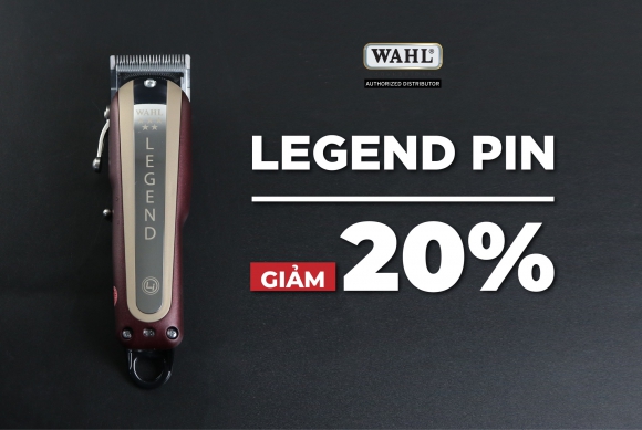 Giảm ngay 20% khi mua tông đơ WAHL Legend pin Giảm ngay 20% khi mua tông đơ WAHL Legend pin