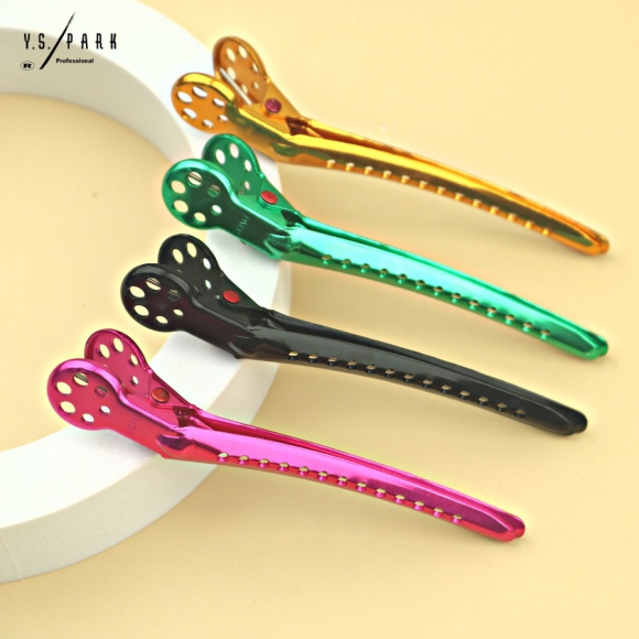Kẹp YS Park Clip L và khả năng kẹp chặt mảng tóc dày Kẹp YS Park Clip L và khả năng kẹp chặt mảng tóc dày