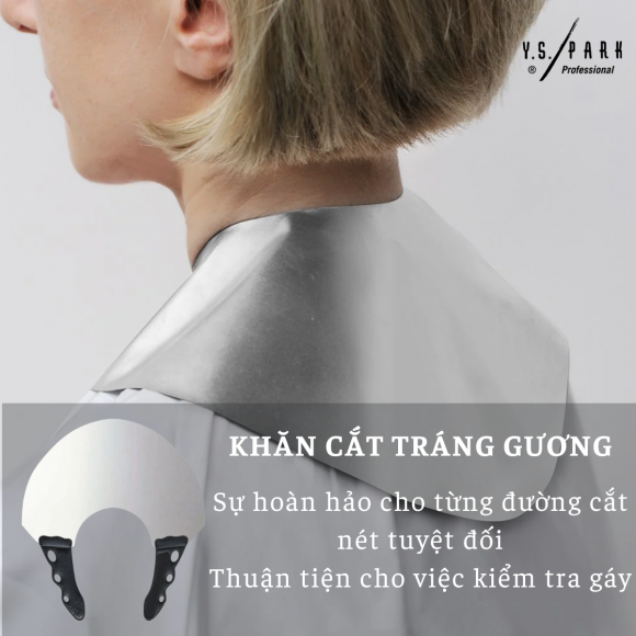 Khăn gương soi gáy YS Park cho đường line nét tuyệt đối Khăn gương soi gáy YS Park cho đường line nét tuyệt đối