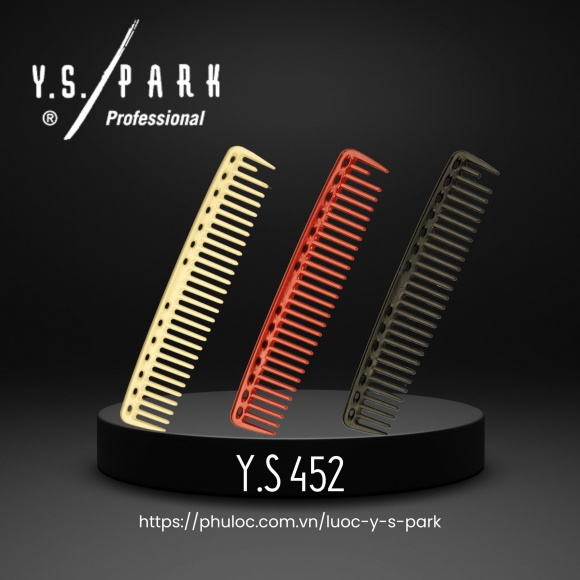 Lược YS Park 452 hỗ trợ chia mảng tóc dễ dàng Lược YS Park 452 hỗ trợ chia mảng tóc dễ dàng