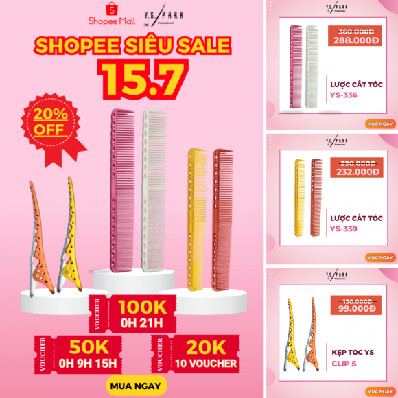 Nhận bão deal giá hời từ lược YS Park Nhận bão deal giá hời từ lược YS Park