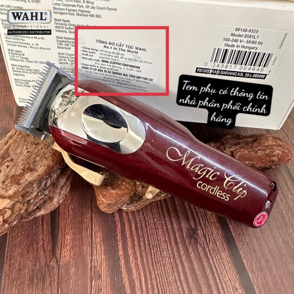 Làm sao để phân biệt được tông đơ WAHL chính hãng Làm sao để phân biệt được tông đơ WAHL chính hãng