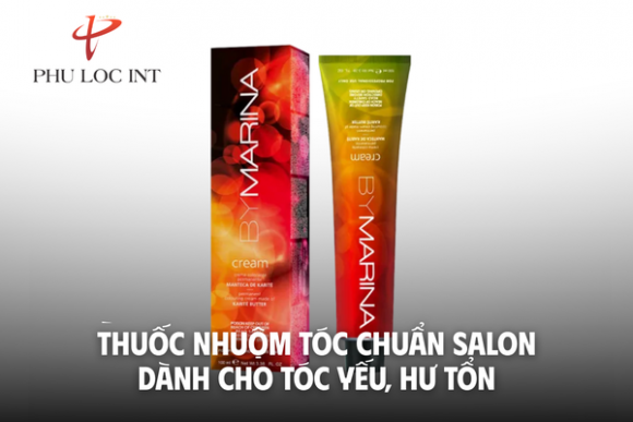 Thuốc Nhuộm Tóc Chuẩn Salon Dành Cho Tóc Yếu, Hư Tổn