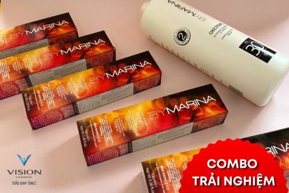 Combo màu nhuộm Bymarina dành cho khách hàng mới Combo màu nhuộm Bymarina dành cho khách hàng mới