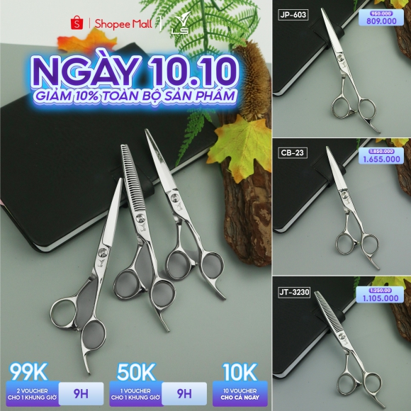 Chốt deal giá tốt cùng kéo cắt tóc VLS Chốt deal giá tốt cùng kéo cắt tóc VLS